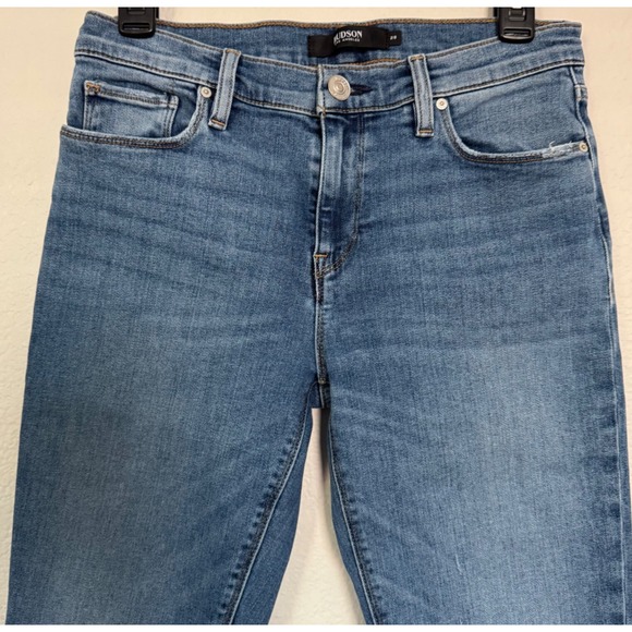 Hudson Jeans Women Size 28 Nico Super Skinny Medium Wash Blue Denim Jeans - Picture 3 of 16